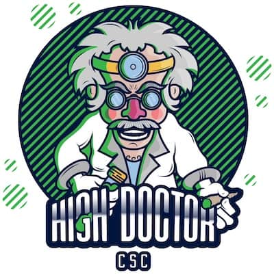 The High Doctor CSC Logo du club de cannabis The High Doctor CSC Alicante