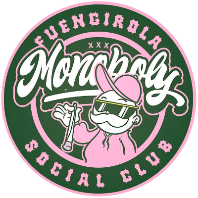 Logo du club de cannabis Monopoly Malaga